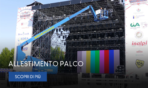 Copertina Allestimento Palco